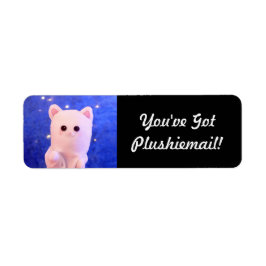Cute Elegant Personalized Photo Mail Plushiemail Etiket