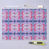 Cute Elegant Pink Girly Kerstmis Tissuepapier (Craft)