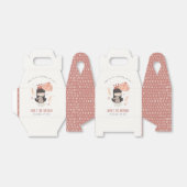 Cute Elegant Rust Boho Princess on Clouds Birthday Bedankdoosjes (Uitgevouwen)