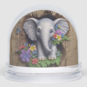 Cute Elephant Animal  (Avant)