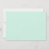 Cute Elephant Baby shower Kaart (Achterkant)