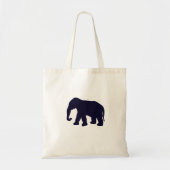 Cute Elephant Canvas tas (Voorkant)