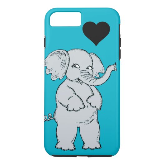 Cute Elephant Case-Mate iPhone Case (Achterkant)