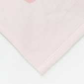 Cute Elephant Fleece Blanket Deken (Hoek)