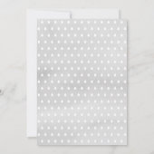 Cute Elephant Gender Neutral Baby shower Kaart (Achterkant)