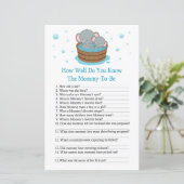 Cute Elephant Hoe goed ken je het baby-schoenspel? (Staand voorkant)