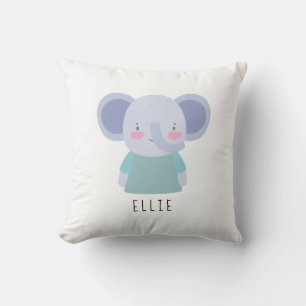 Cute Elephant Illustratie - Kussen