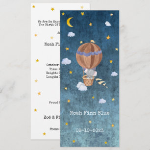 Cute Elephant in Magical Night With Moon And Stars