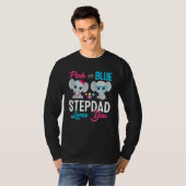 Cute Elephant Keeper Of The Gender Stepdad Loves Y T-shirt (Voorkant volledig)