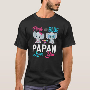 Cute Elephant Keeper van de Gender Papaw houdt van T-shirt