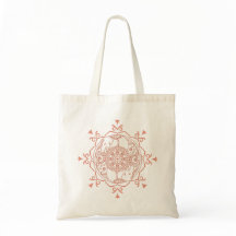 Cute Elephant Mandala Yoga Meditation Canvas tas