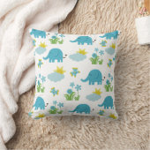 Cute Elephant Pattern werpt kussens (Deken)