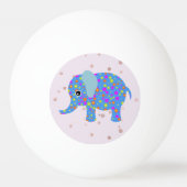 Cute Elephant Pingpongballen (Achterkant)