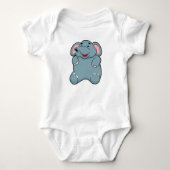 Cute Elephant Romper (Voorkant)