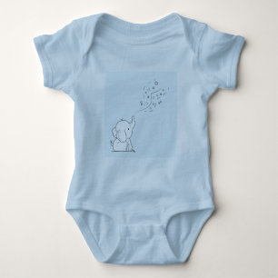 Cute Elephant Romper