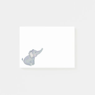 Cute Elephant Safari Animal Post-it® Notes