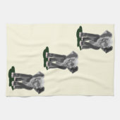 Cute Eléphant Serviette de cuisine (Horizontal)