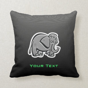 Cute Elephant Slank Kussen