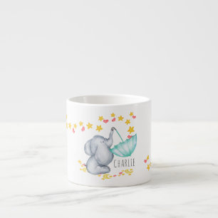 Cute Elephant Twinkle Tinkle Little Star Kinder Cu Espresso Kop