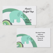 Cute Elephant Visitekaartje (Voorkant / Achterkant)
