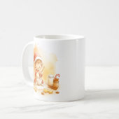 Cute Elf Christmas Mug Wrap (Devant gauche)