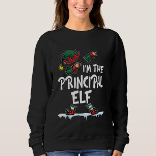 Cute Elf Dabbing on Snow I m'n hoofd Elf Trui