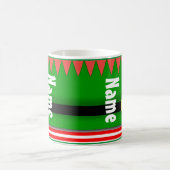Cute Elf Noël Fête Café Thé Mug (Centre)