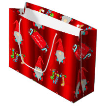 Cute Elves Red Kerstmis