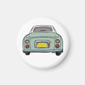 Cute Emerald Green Figaro Magnet Magneet (Voorkant)