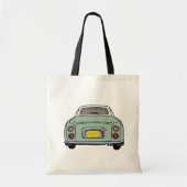 Cute Emerald Green Figaro Tote Bag (Voorkant)