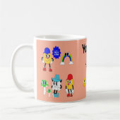 Cute Emoji Smile Mug - Cartographier Champignons & (Gauche)