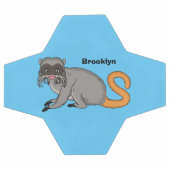 Cute Emperor Tamarin illustration (Plat)