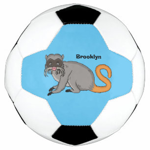 Cute Emperor Tamarin illustration