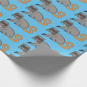 Cute Emperor Tamarin illustration cartoon Cadeaupapier