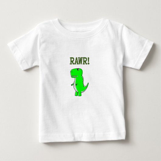 Cute en Angry T-Rex RAWR (Voorkant)