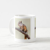 Cute en chubby chipmunk koffiemok (Voorkant links)