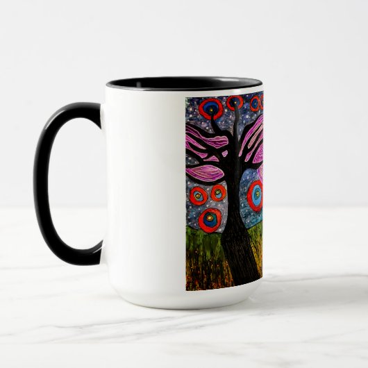 Cute en Colorful Dog Mok (Links)