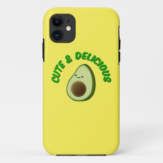 Cute en Delicious Avocado Case-Mate iPhone Case (Achterkant)