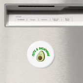Cute en Delicious Avocado Magneet (Insitu (Vaatwasser))