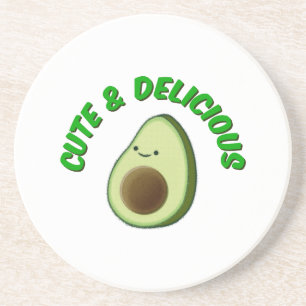 Cute en Delicious Avocado Zandsteen Onderzetter