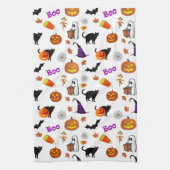 Cute en Fun Halloween Theedoek (Verticaal)