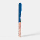 Cute en funky maan, sterren en golven telefoonhoes iPhone 15 hoesje (Rechterkant)