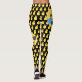 Cute en Funny Emoji Leggings (Achterkant)