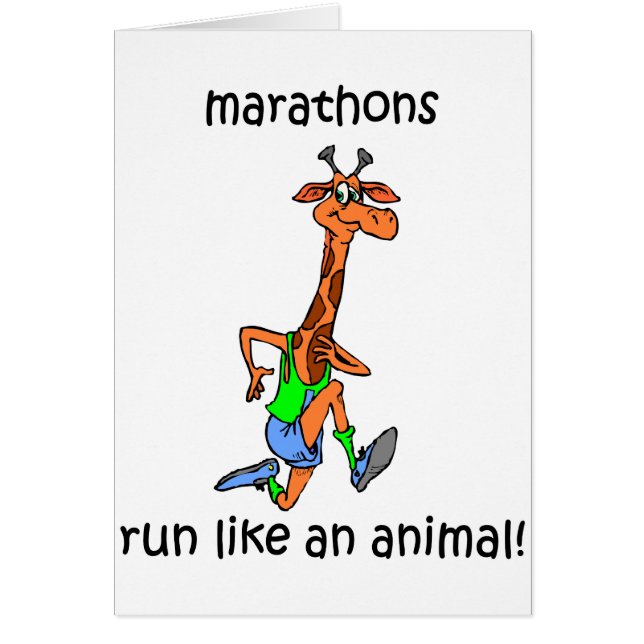 Cute en grappige marathon (Voorkant)