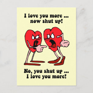 Cute en grappige Valentijnsdag Feestdagenkaart