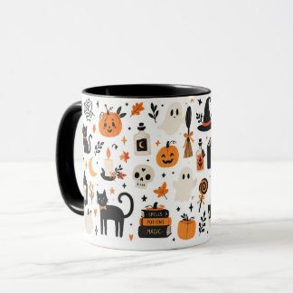 Cute en griezelige Halloween mok