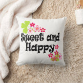 Cute en happy kussen (Deken)
