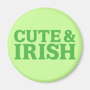 Cute en Irish Magneet