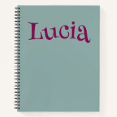 Cute en kleurrijk notitieboek (Voorkant)