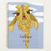 Cute en kleurrijke Giraffe Planner (Voorkant)
